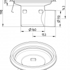 HYGIENICPRO IND DRAIN, LOW - (756.513.110 S) - Image 2