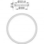 EUROPIPE RING SEAL EPDM 200MM - (801.EPDM.200) - Image 2