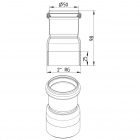 EUROPIPE MI BSP ADAPTOR 2 X 50MM - (886.050.050 S) - Image 2