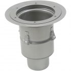 BLUCHER VINYL ROUND DRAIN 232MM 110MM OUTLET - (760.602.110 S)