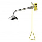 STAINLESS STEEL WALL MOUNTED DELUGE EMERGENCY SHOWERS AND HANDLE - (EW1050)