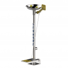 FREE STANDING EYE WASH HAND/FOOT OPERATED - (EEE210)