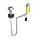 COMPACT CELL PUSH BUTTON & BASIN ASSEMBLY - RIGHT ANGLE INLET DESIGN - (DET687)