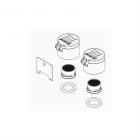 EYEWASH DUST COVER KIT COMPLETE WITH AERATOR - PAIR - (ESPE016)