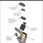 TYPE 61 BUBBLER OUTLET BUTTON ACTION - (BUB290) - Image 3