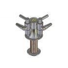 ENWARE TYPE 40 2 WAY RIGHT ANGLE NON-RETURN VALVE 90 DEGREE MI 15MM 7KPA TAPERED PLUG TAPS NSW - (LF128)