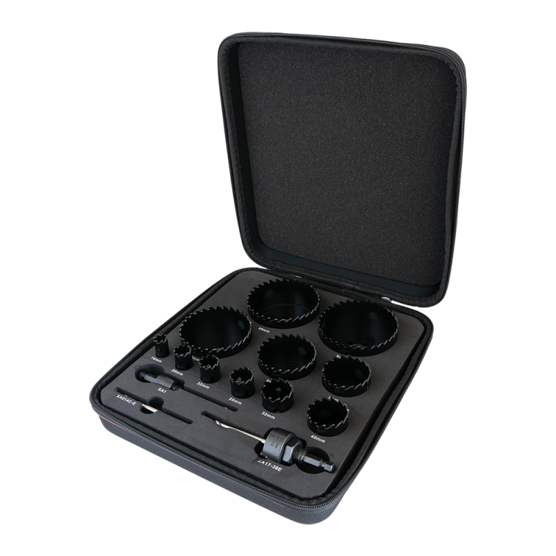 Starrett Tungsten Carbide Tipped MultiPurpose Holesaw Set KMP14031