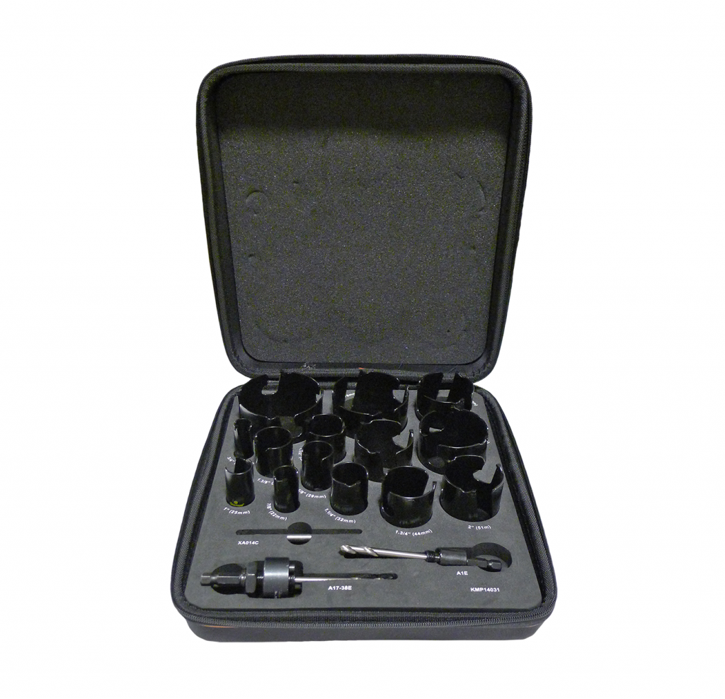 Starrett Tungsten Carbide Tipped MultiPurpose Holesaw Set KMP14031