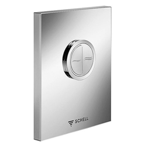 SCHELL COMPACT II WC FLUSH PLATE LOW PRESSURE